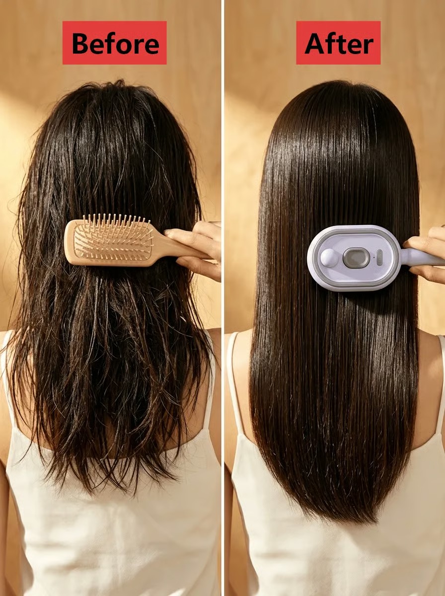 🔥2026 Electric Steaming Massage Hair Care Brush thumbnail 7