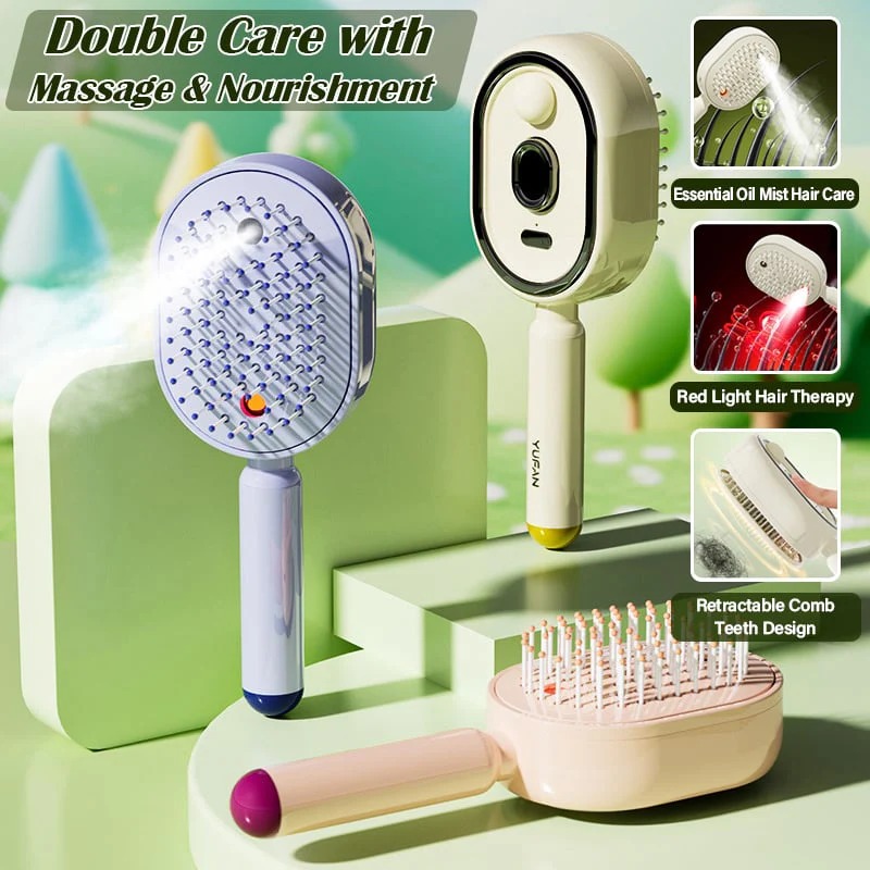 🔥2026 Electric Steaming Massage Hair Care Brush thumbnail 2
