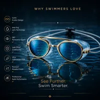🔥Hot Deal Summer Sale 50%✨Anti-Fog Swim Goggles🏊‍♂️☀️ thumbnail 7