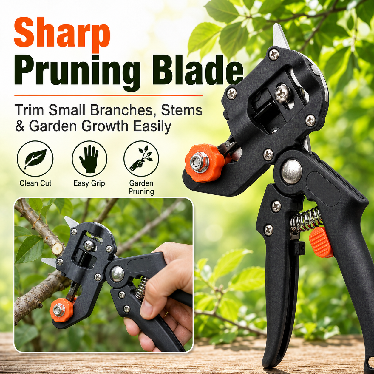 🔥59% OFF + Free Shipping✂️🌳2-in-1 Grafting & Pruning Tool for Cleaner Cuts✂️ thumbnail 3