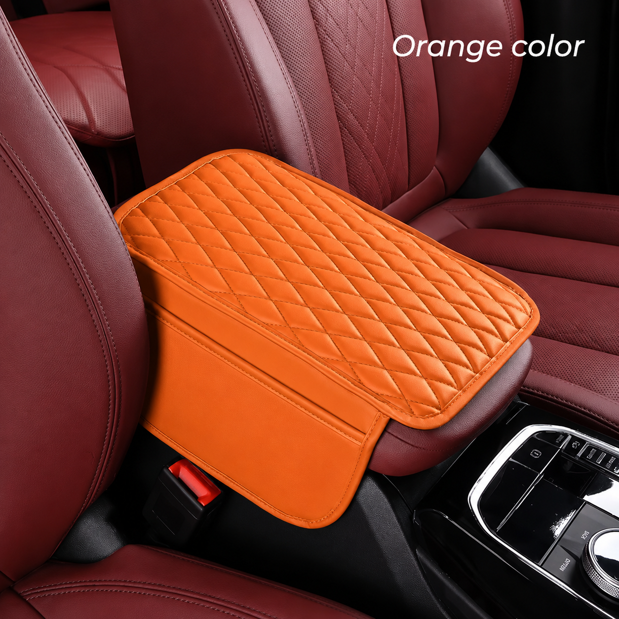🔥Last Day 50% OFF🔥Premium Leather Car Armrest Pad with Storage thumbnail 10