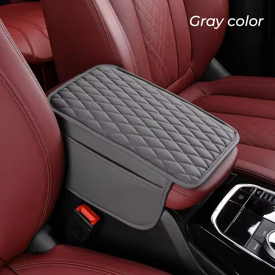 🔥Last Day 50% OFF🔥Premium Leather Car Armrest Pad with Storage thumbnail 12