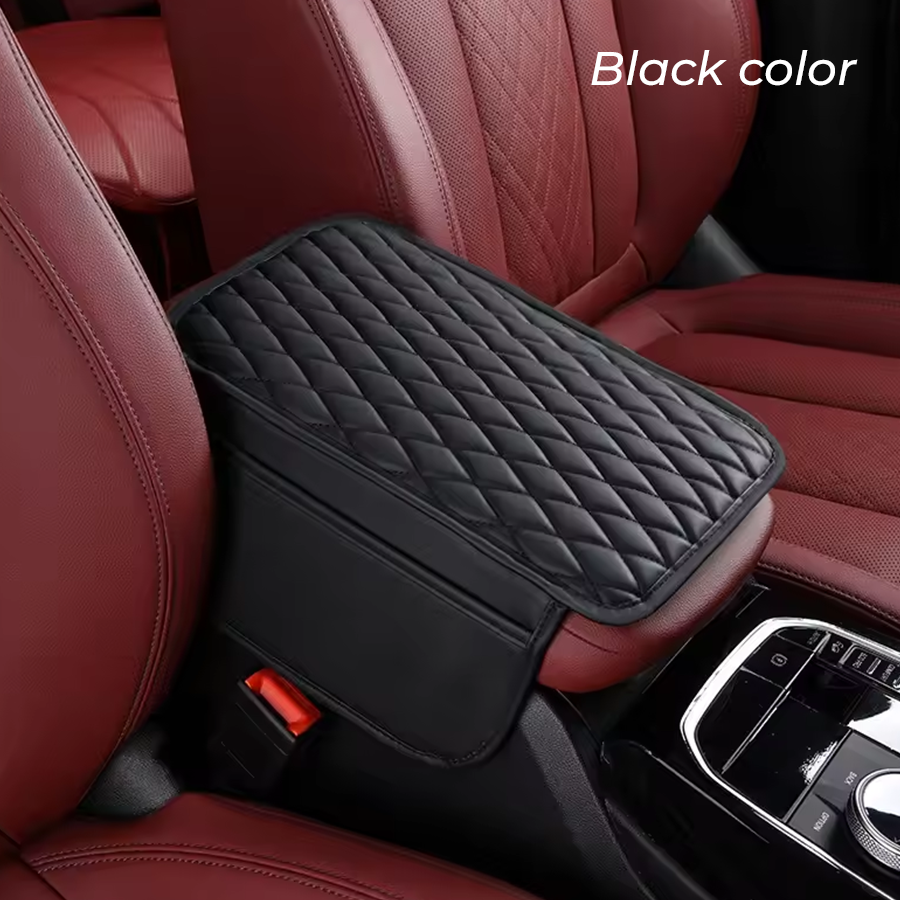 🔥Last Day 50% OFF🔥Premium Leather Car Armrest Pad with Storage thumbnail 7