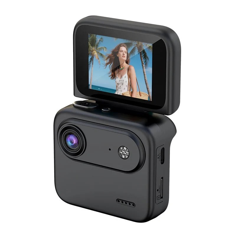 ⏰Limited Sale 50% OFF💥VlogCam Mini Flip-Screen Action Camera thumbnail 9
