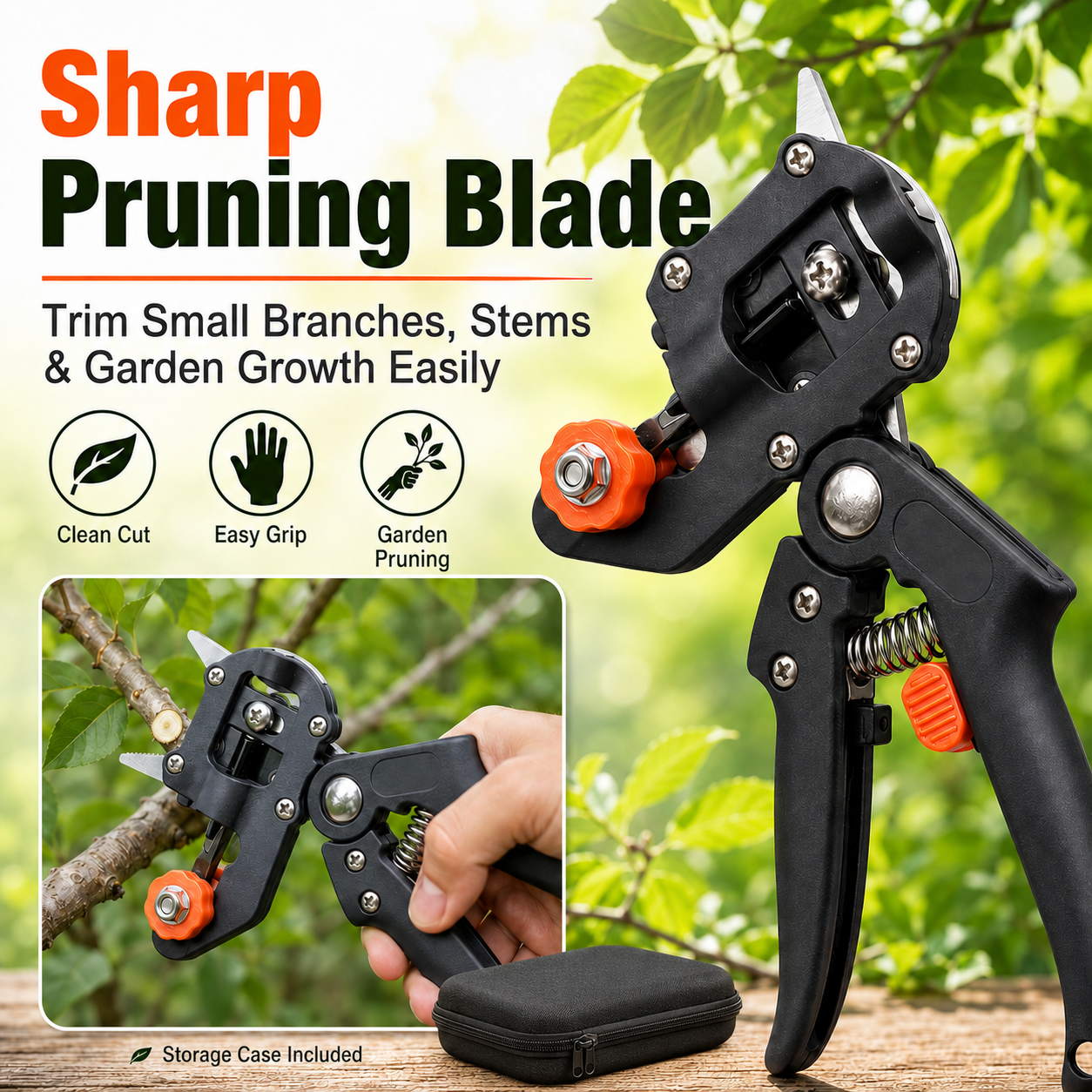🔥59% OFF + Free Shipping✂️🌳2-in-1 Grafting & Pruning Tool for Cleaner Cuts✂️ thumbnail 4