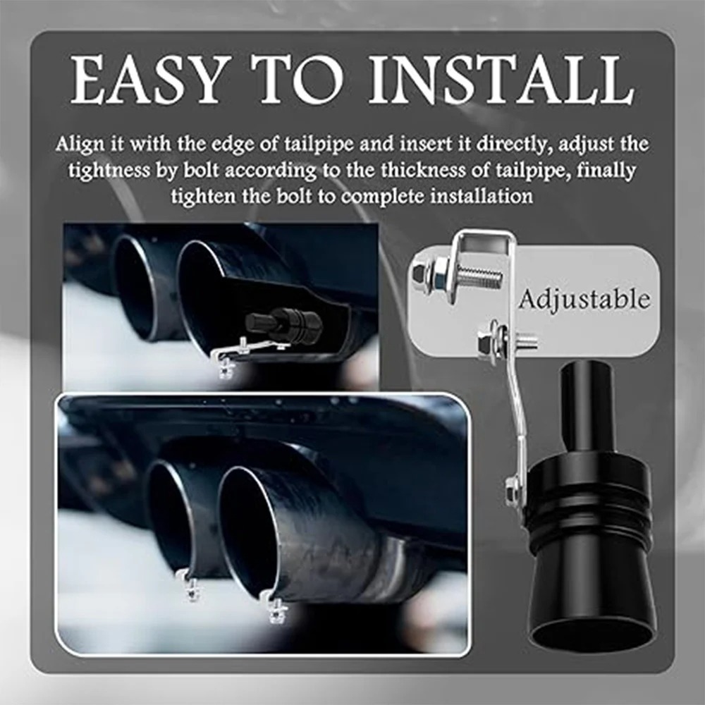 🔥 HOT DEAL Save Up To 50% Turbine Sound Exhaust Whistle For Cars Motorcycles🏎️ thumbnail 10