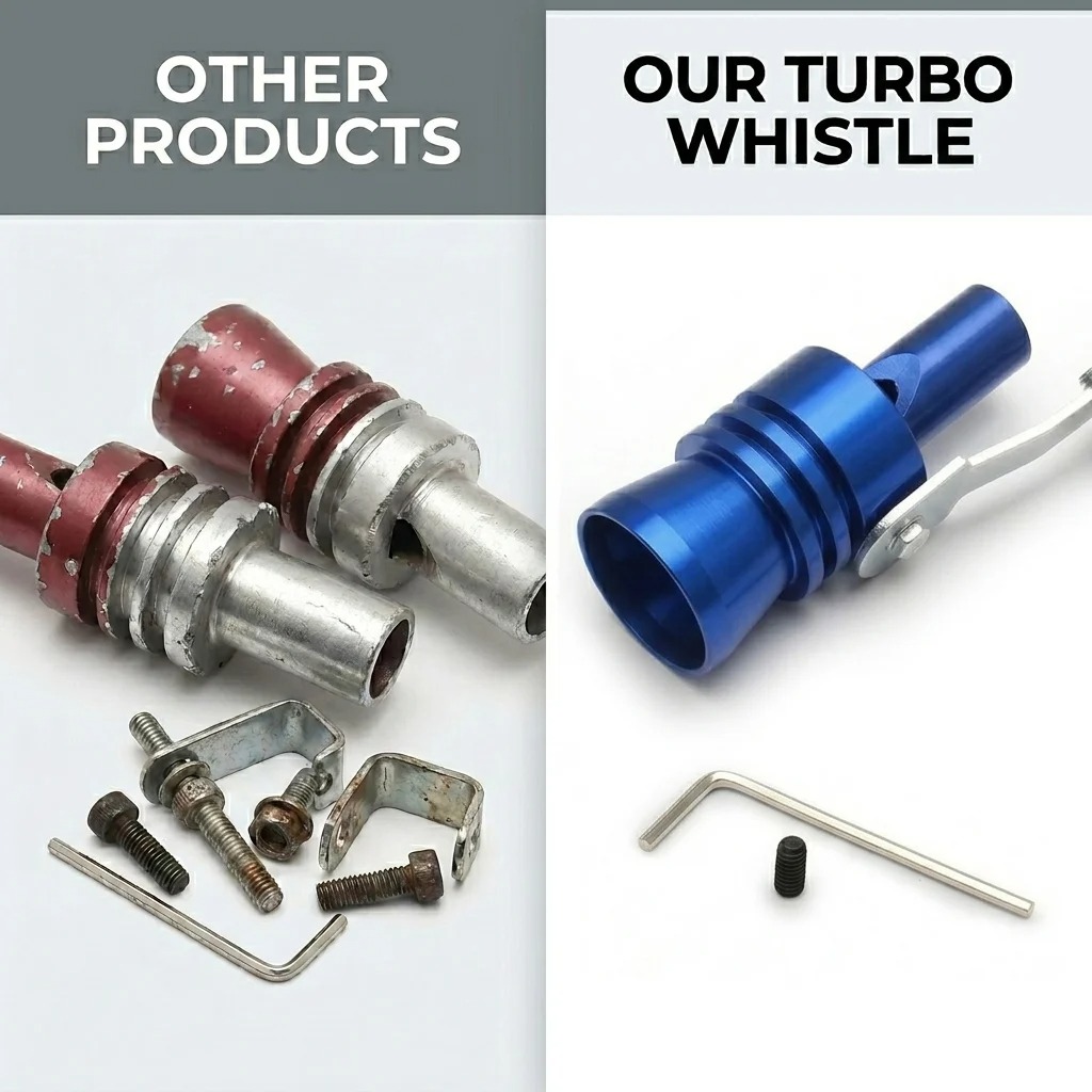 🔥 HOT DEAL Save Up To 50% Turbine Sound Exhaust Whistle For Cars Motorcycles🏎️ thumbnail 8