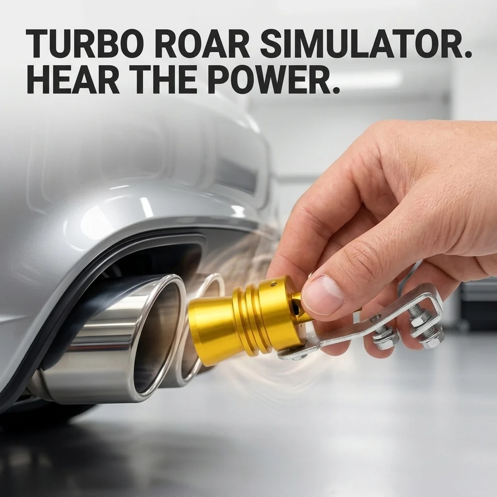 🔥 HOT DEAL Save Up To 50% Turbine Sound Exhaust Whistle For Cars Motorcycles🏎️ thumbnail 12