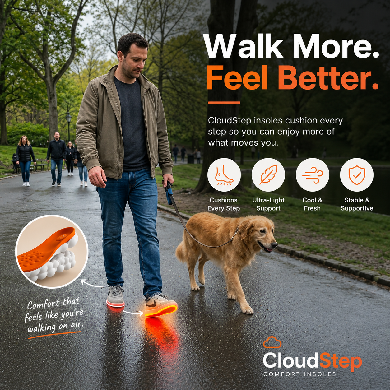 🔥 Limited Deal CloudStep Instant Pain Relief Insoles thumbnail 2