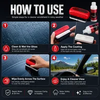 🔥Save 50% This Summer 🔥ClearView Rain & Fog Glass Coating Kit - Clearer Glass. Safer Driving 🚗 thumbnail 2