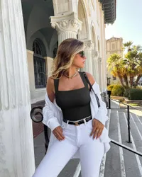 🏆LAST DAY SALE 50% OFF🔥-🎉Sleeveless Tummy Control Tank Tops Bodysuits thumbnail 19