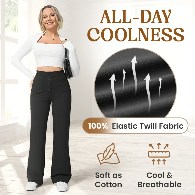 💖2026 NEW TYPE SALE 50% OFF💷Women's Casual High Waist Stretch Pants thumbnail 4