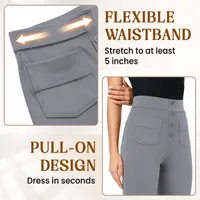 💖2026 NEW TYPE SALE 50% OFF💷Women's Casual High Waist Stretch Pants thumbnail 5
