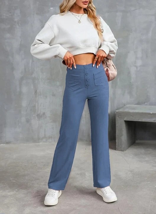💖2026 NEW TYPE SALE 50% OFF💷Women's Casual High Waist Stretch Pants thumbnail 9