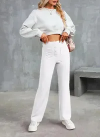 💖2026 NEW TYPE SALE 50% OFF💷Women's Casual High Waist Stretch Pants thumbnail 11