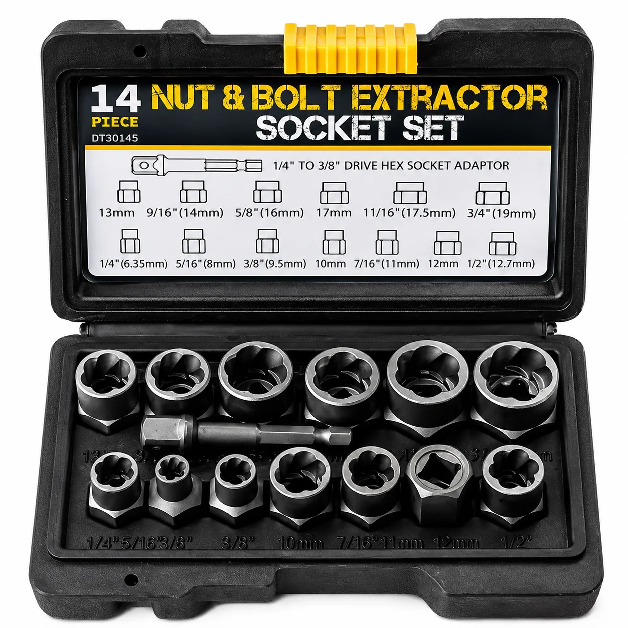 14-Piece Stripped Bolt Extractor Set🔩🔩⚙️ - Image 1