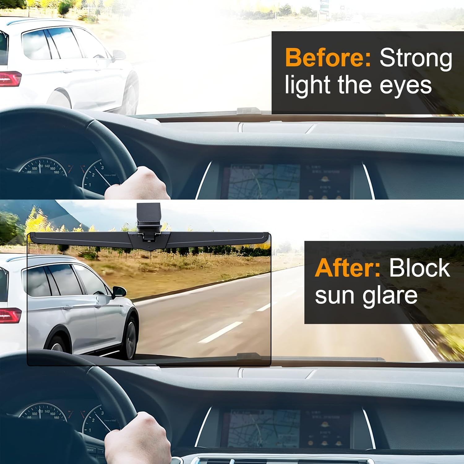 👉 Claim Your 50% Off Now☀️Block Harsh Glare In Seconds - GlareGuard Anti-Glare Driving Visor ⭐ thumbnail 7