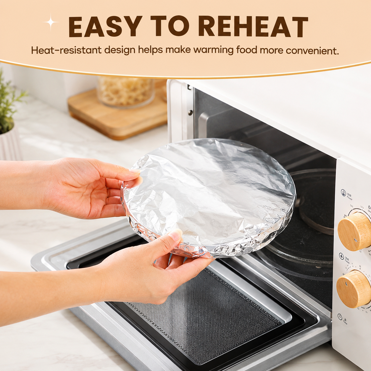 🔥 50% OFF 🧊 Smart insulated aluminum lid 🍱 Keeps food warmer for longer 👍 thumbnail 5