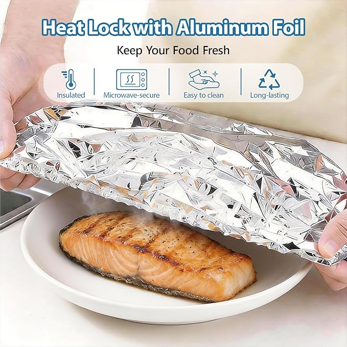 🔥 50% OFF 🧊 Smart insulated aluminum lid 🍱 Keeps food warmer for longer 👍 thumbnail 3