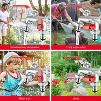 🔥 FLASH SALE: 50% OFF! ⚙️ Universal Stainless Steel Double Outlet Garden Faucet 🚰 thumbnail 5