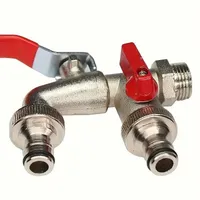 🔥 FLASH SALE: 50% OFF! ⚙️ Universal Stainless Steel Double Outlet Garden Faucet 🚰 thumbnail 10