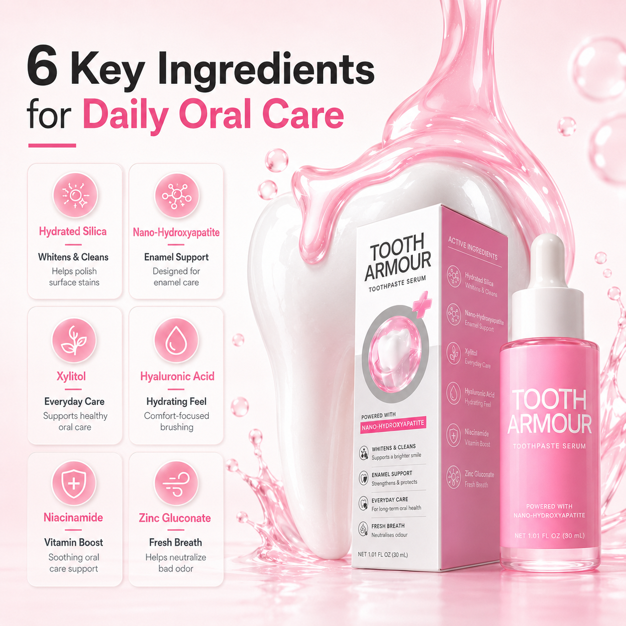 🔥50% OFF + Free Shipping🦷Tooth Armour Toothpaste Serum thumbnail 6