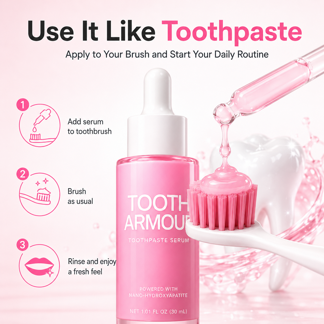 🔥50% OFF + Free Shipping🦷Tooth Armour Toothpaste Serum thumbnail 5