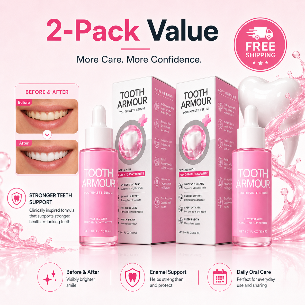 🔥50% OFF + Free Shipping🦷Tooth Armour Toothpaste Serum thumbnail 10