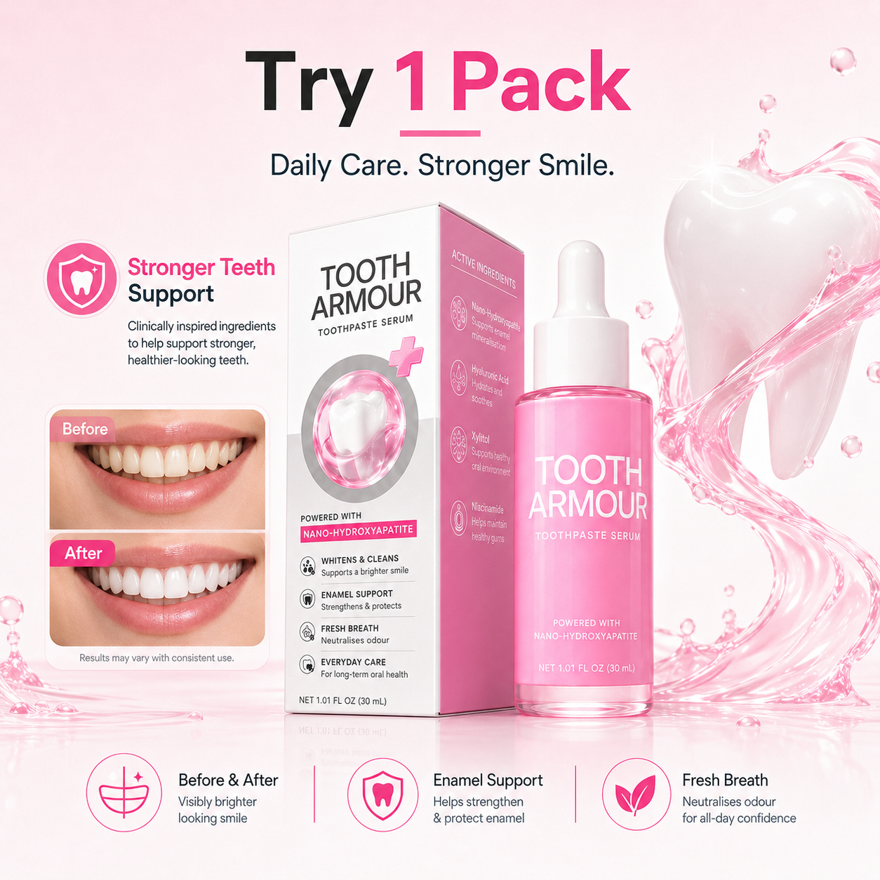 🔥50% OFF + Free Shipping🦷Tooth Armour Toothpaste Serum thumbnail 9