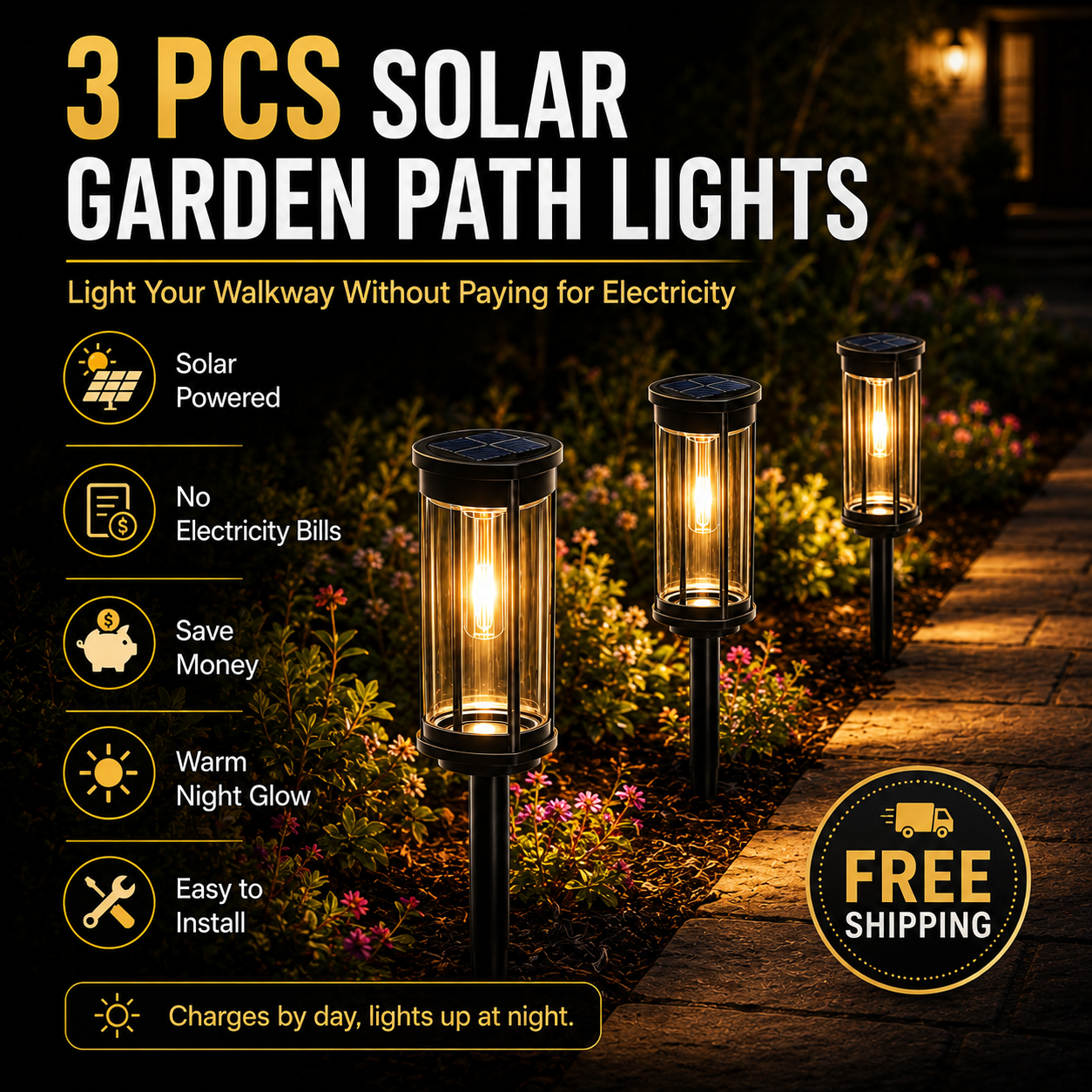 ✨ Light Up Your Entire Garden Like Daylight — Without Spending a Cent on Electricity!💡💸 thumbnail 11