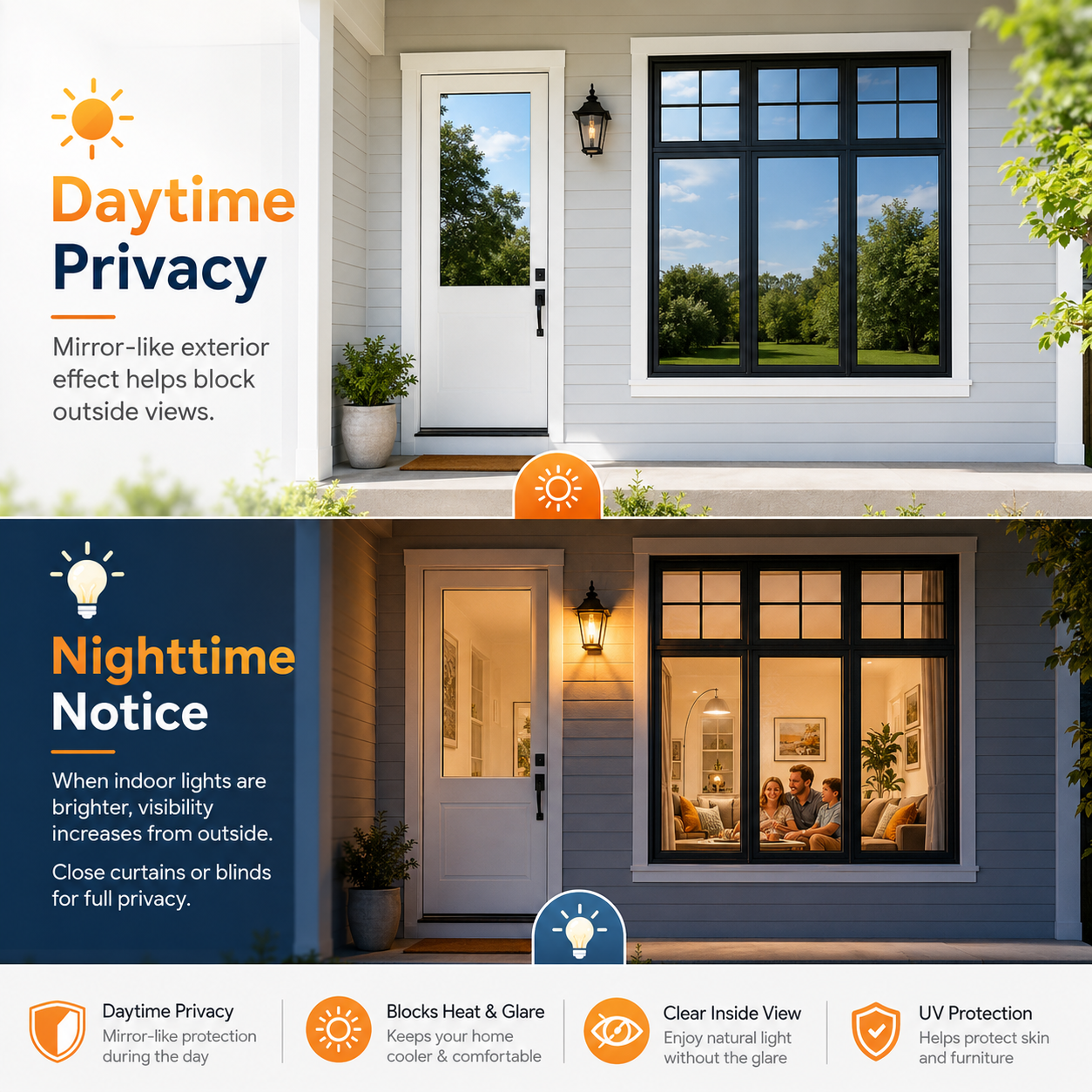 🔥Buy 2 get 1 Free 🔥 Block Harsh Sunlight & Protect Your Home Privacy 🛡️ thumbnail 5