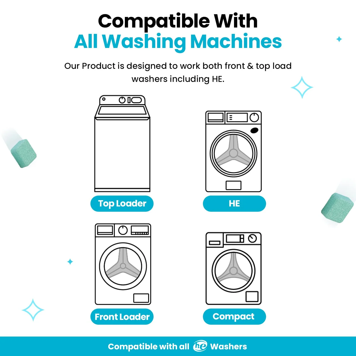 🔥 HOT DEAL SAVE Up To 50% Washing Machine Cleaner🔥 thumbnail 7