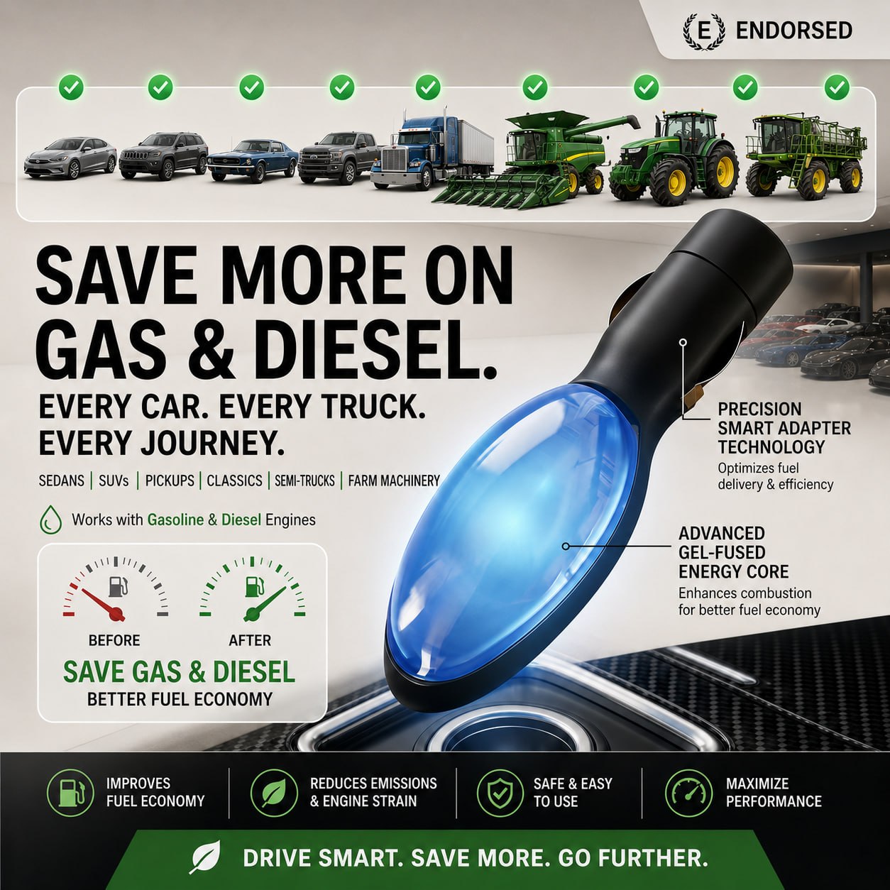 🔥 Summer Sale Upto 60% Plug-and-Play Fuel Saver: Drive Further, Improve Fuel Efficiency thumbnail 3