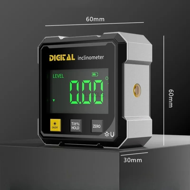 🏠Get It Straight The First Time ⚙️ Digital Laser Inclinometer Level – High-Precision Angle Finder with Magnetic Base thumbnail 11