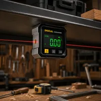 🏠Get It Straight The First Time ⚙️ Digital Laser Inclinometer Level – High-Precision Angle Finder with Magnetic Base thumbnail 6