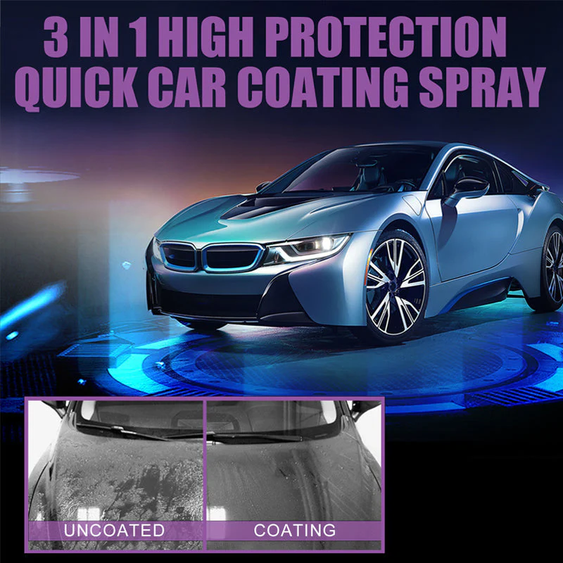 🚗 3 in 1 High Protection Quick Car Coating Spray thumbnail 6
