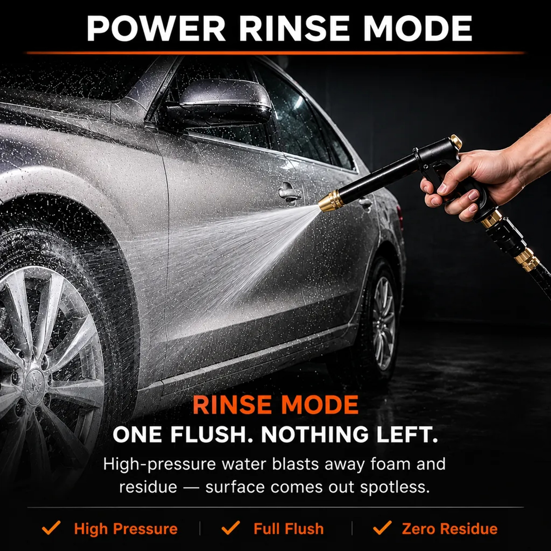🔥Hot Sales 49% OFF💦Powerful High-Pressure Home Car Wash & Garden Sprayer thumbnail 10