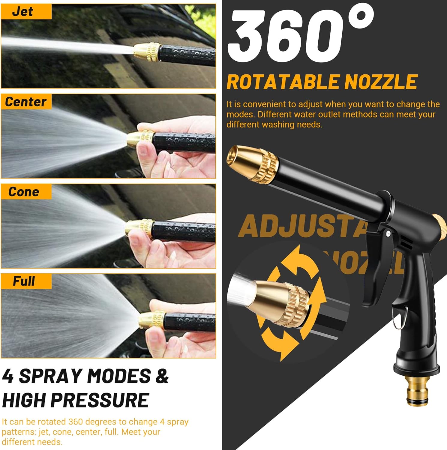 🔥Hot Sales 49% OFF💦Powerful High-Pressure Home Car Wash & Garden Sprayer thumbnail 8