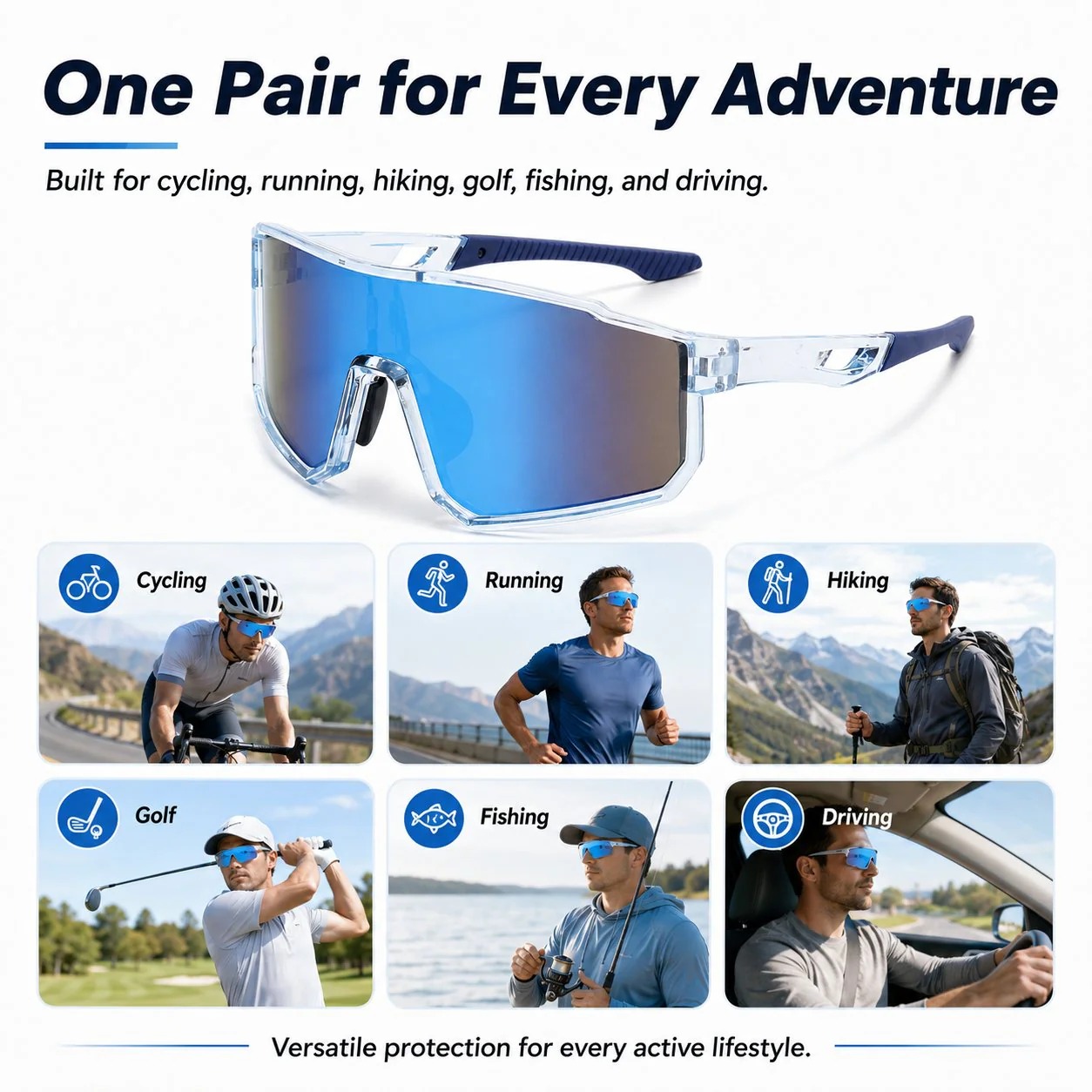 🔥Last Day 50% OFF - The Ultimate Ultra-Lightweight Sports Performance Sunglasses 🕶️✨ thumbnail 3