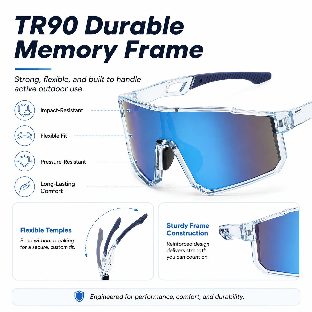🔥Last Day 50% OFF - The Ultimate Ultra-Lightweight Sports Performance Sunglasses 🕶️✨ thumbnail 8