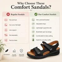 🔥Women’s Comfort Support Sandals – Adjustable Soft Sole – Sale 60% OFF🔥🔥 thumbnail 6