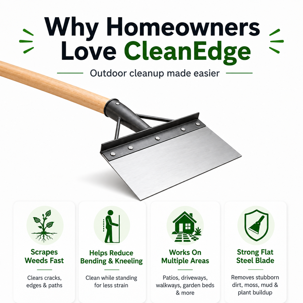 🌿CleanEdge Patio & Weed Scraper thumbnail 6
