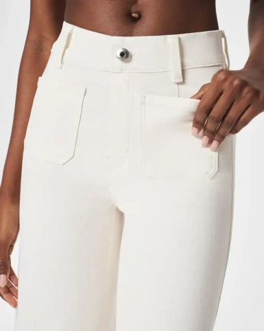 ✨HOT SALE 70% OFF👖Tummy Control Cropped Wide-Leg Jeans thumbnail 10