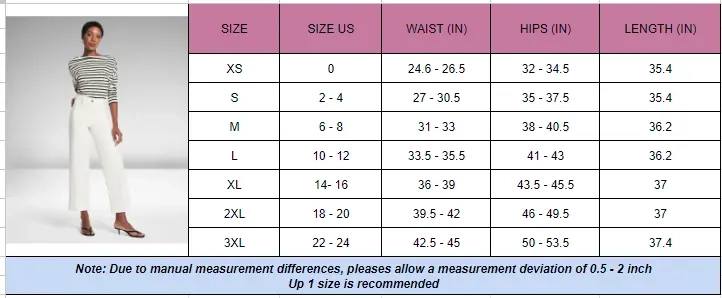 ✨HOT SALE 70% OFF👖Tummy Control Cropped Wide-Leg Jeans thumbnail 17