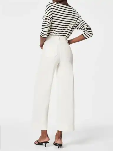 ✨HOT SALE 70% OFF👖Tummy Control Cropped Wide-Leg Jeans thumbnail 12