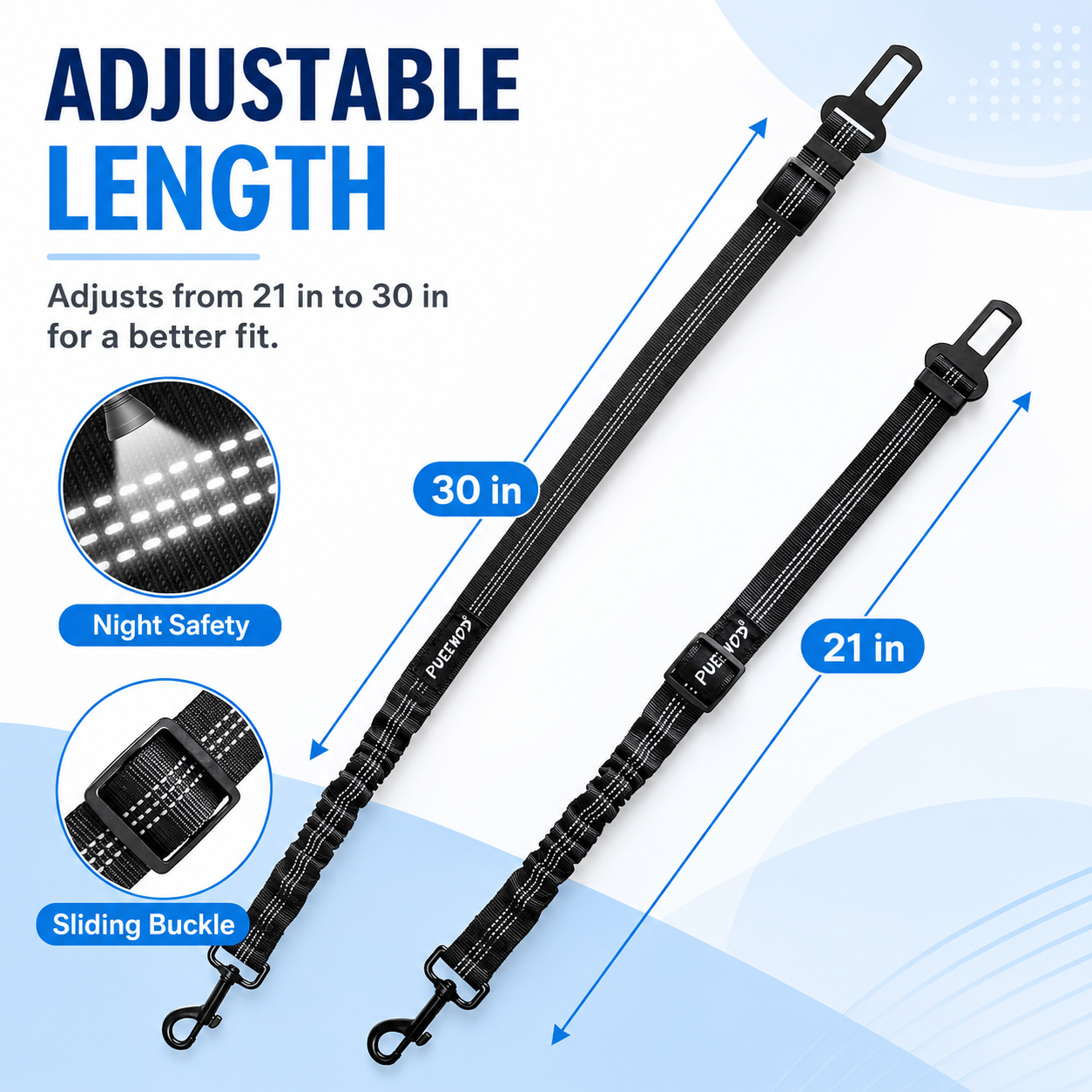 🔥SALE UP TO 60%🔥Keep Your Dog Safe & Secure On Every Ride⭐PawSafe Adjustable Dog Seat Belt thumbnail 3