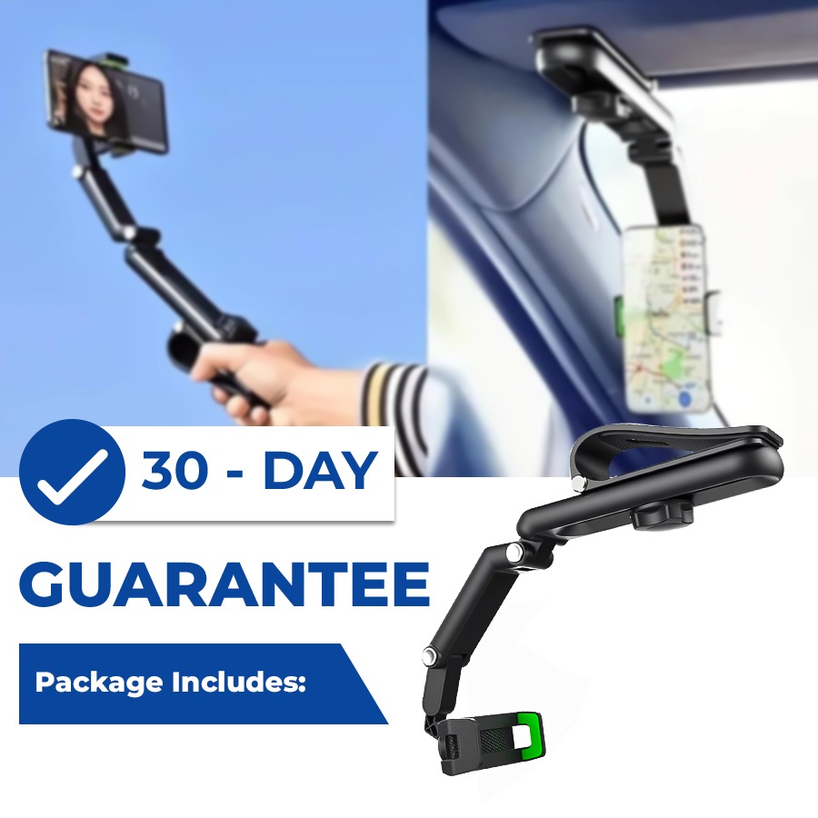 🔥Last Day 50% OFF🔥Rotating Car Sun Visor Phone Holder thumbnail 7