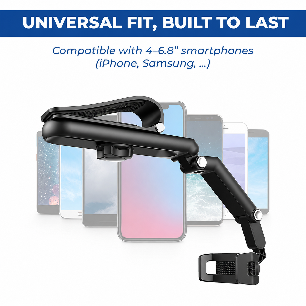 🔥Last Day 50% OFF🔥Rotating Car Sun Visor Phone Holder thumbnail 3