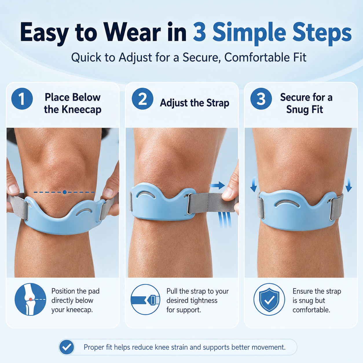 🦵 Move Freely with Targeted Knee Support 🏃 Stay Active Through Every Step thumbnail 7