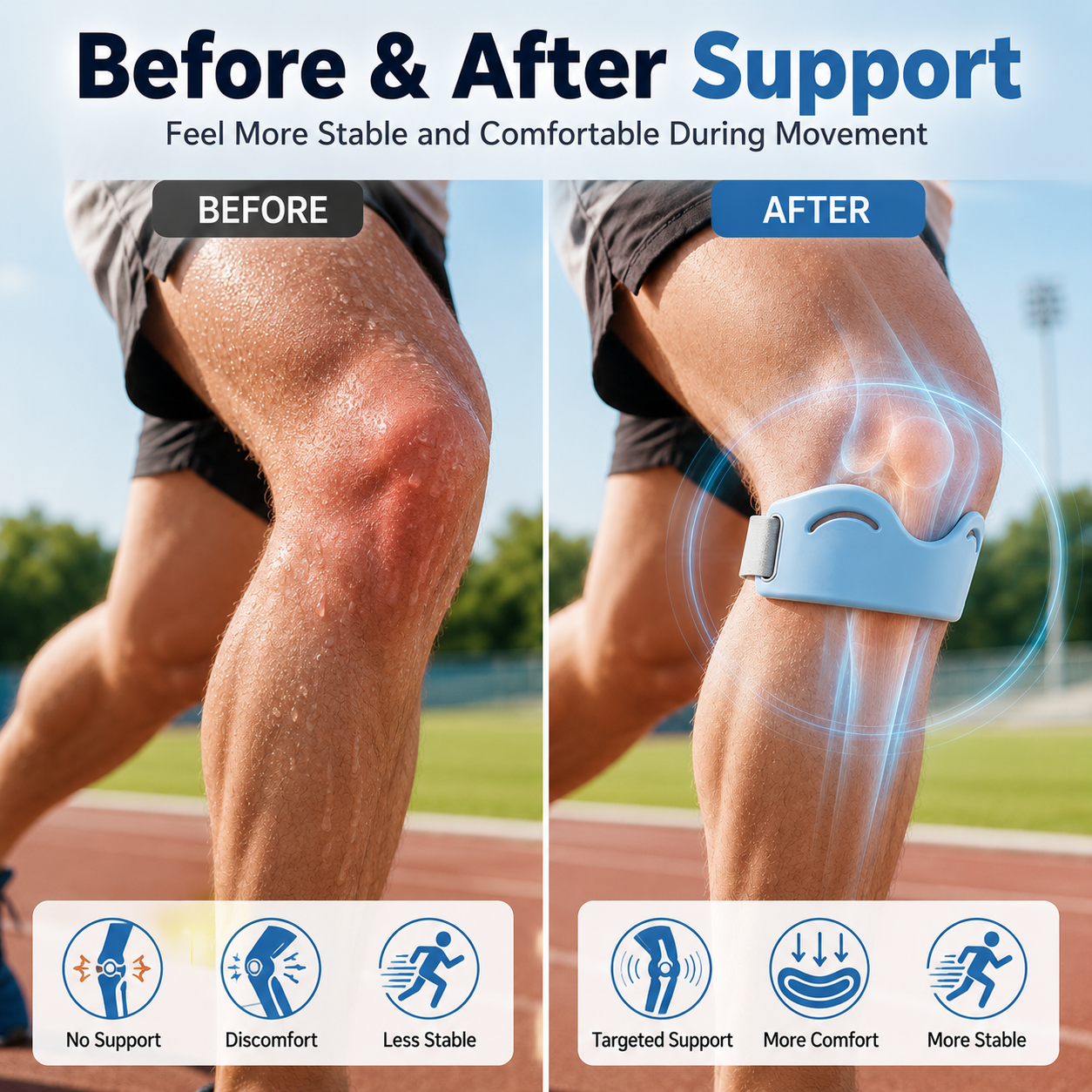 🦵 Move Freely with Targeted Knee Support 🏃 Stay Active Through Every Step thumbnail 2